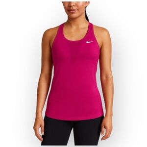 EUC Nike Zonal Cooling Tank Top M – Pink Racerback Performance Fit 0932